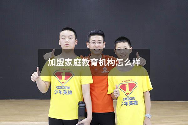 加盟家庭教育机构怎么样