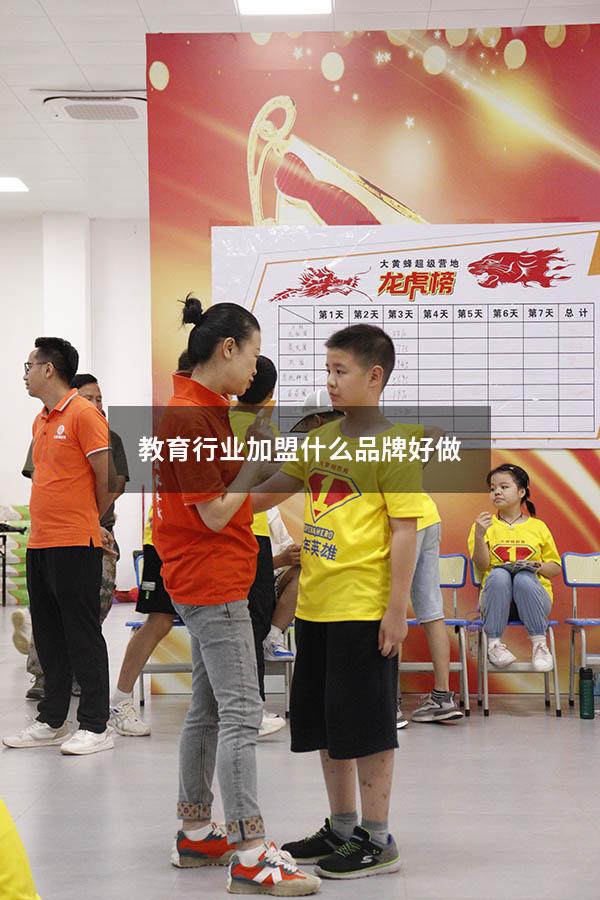 教育行业加盟什么品牌好做（教育加盟店排行榜）