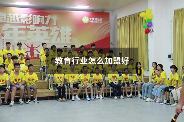 教育行业怎么加盟好（教育行业做得比较好的有哪些）
