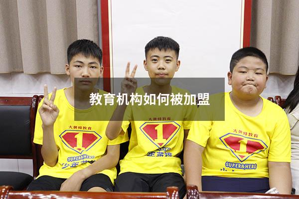 教育机构如何被加盟（加盟教育培训机构）